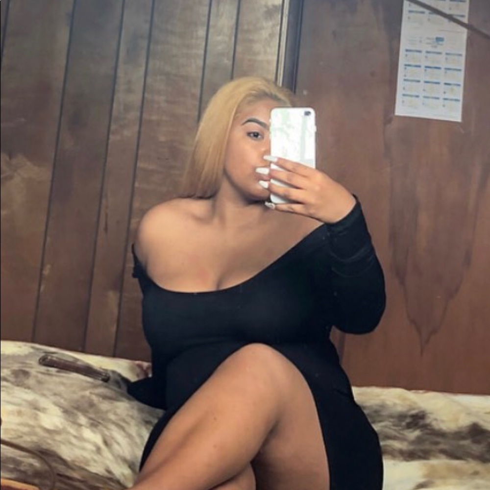 Black long sleeve dress